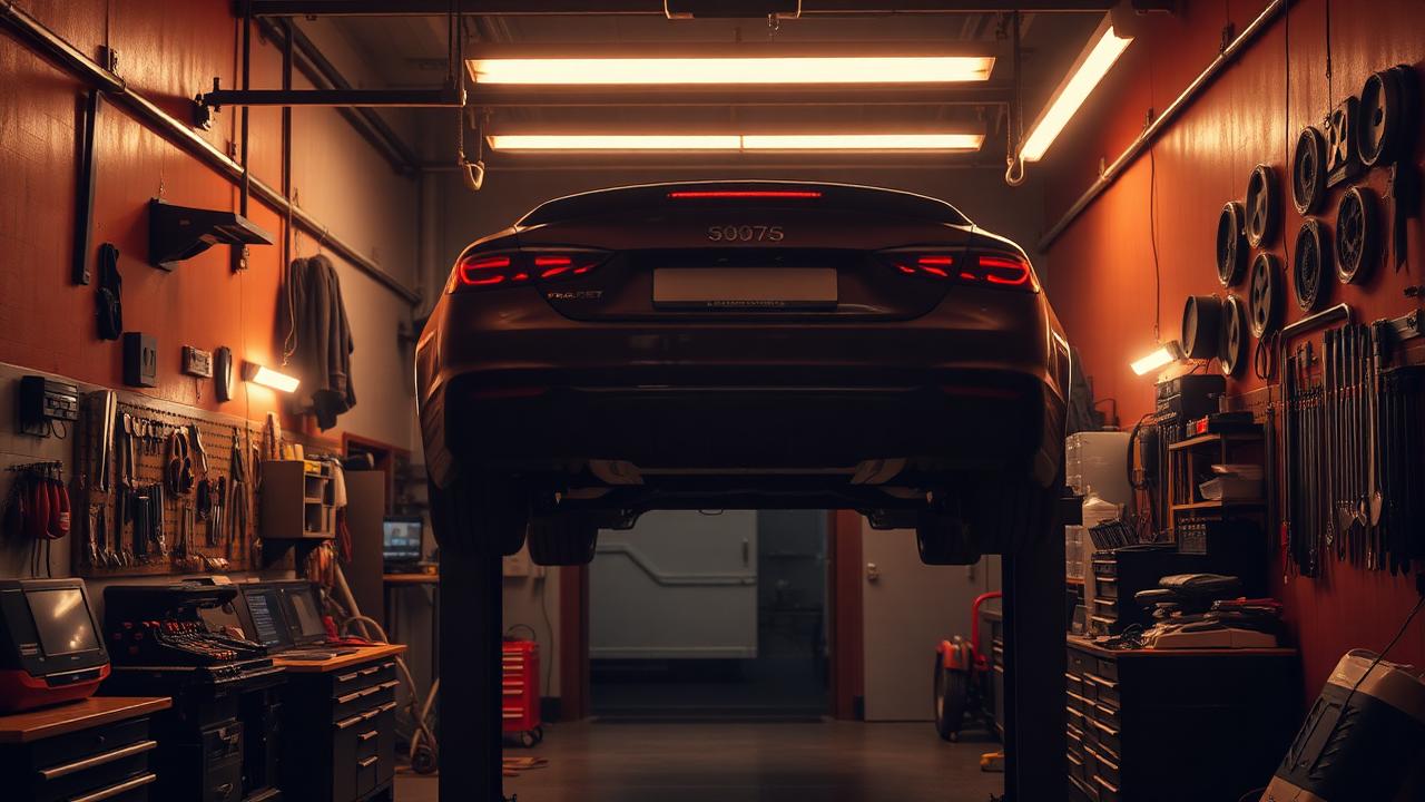 Fine Sports Cars restoration workshop